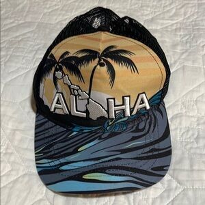 Happy shirts Aloha Palm Tree Hat/cap